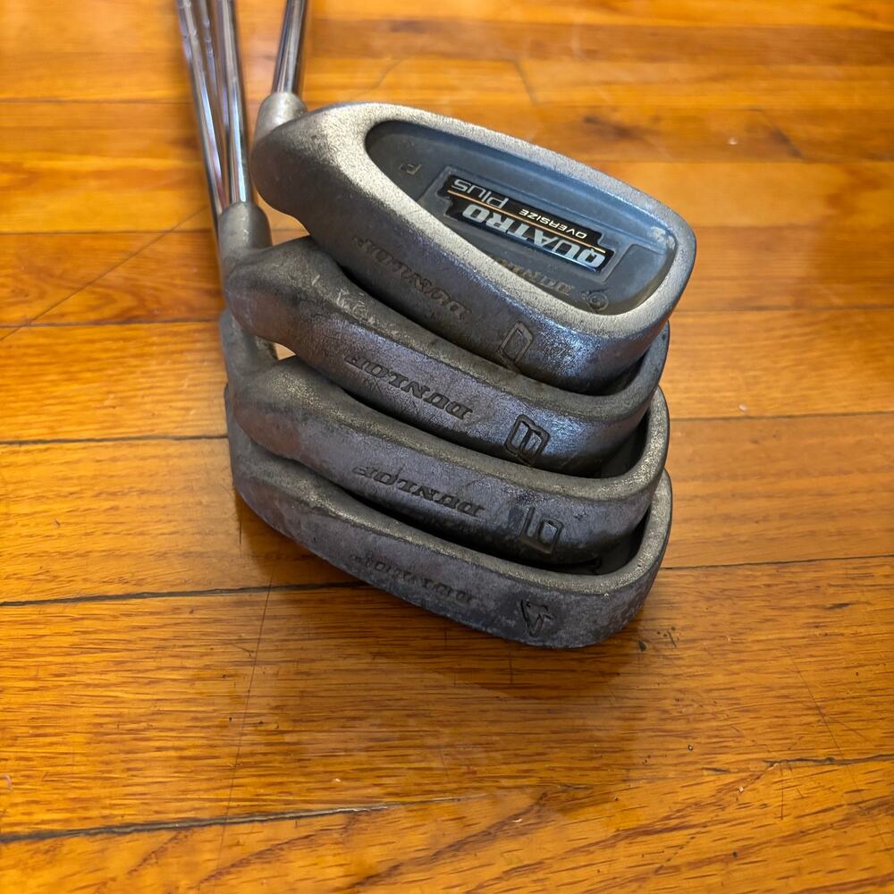 Dunlop Quatro Plus Oversize 4,6,8 P (8i 37") RH Golf Clubs